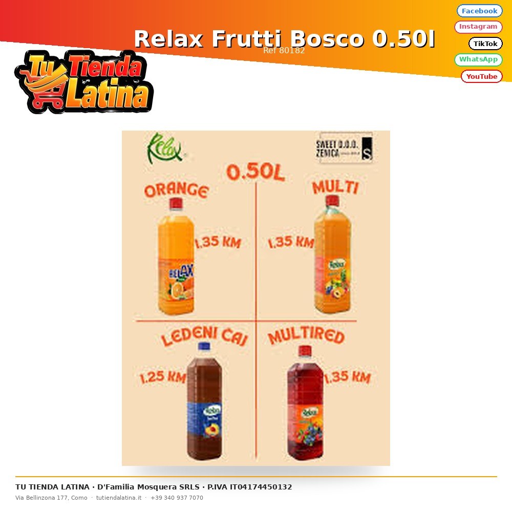 Relax Frutti Bosco 0,50l