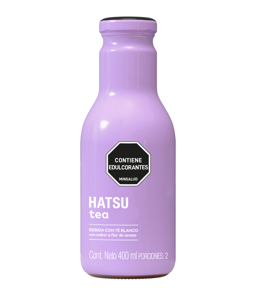 Hatsu Te Lila Botella 400ml   