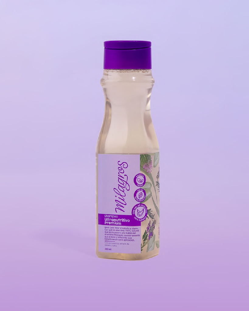 Milagros Shampoo Ultranutritivo Premium 450ml