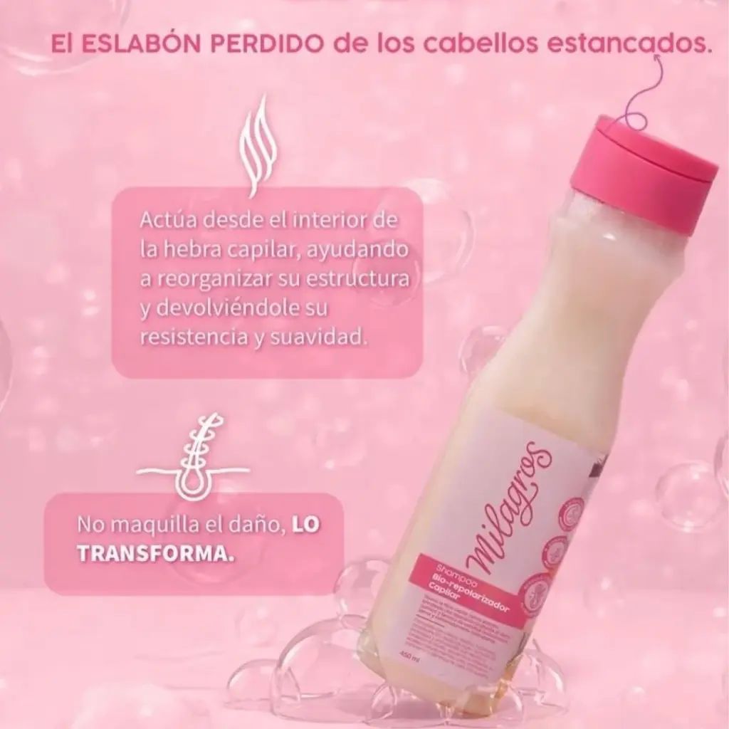 Milagros Shampoo Bio-repolarizador Copilar 450ml