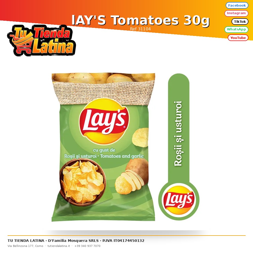 LAY'S Pomodori 30g