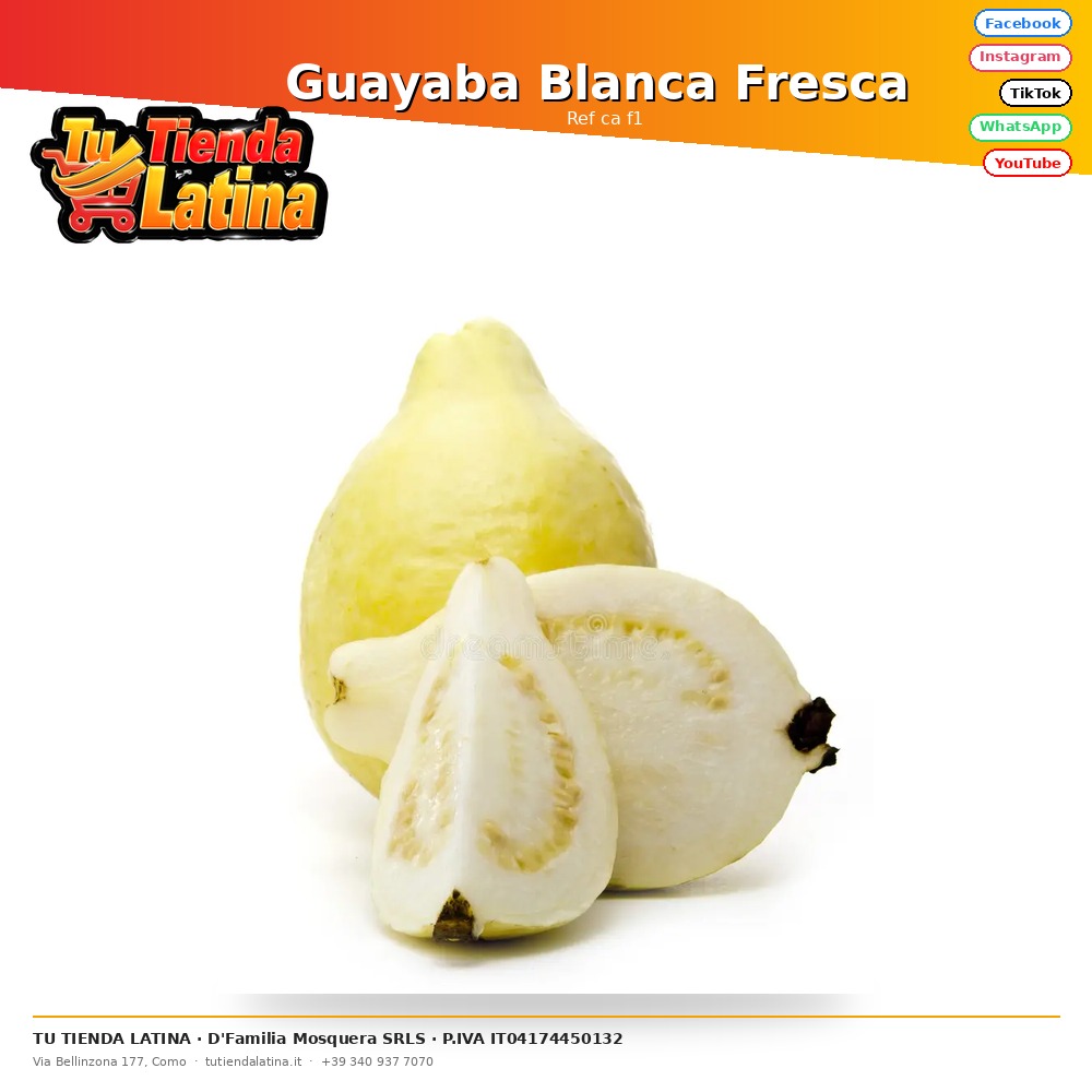 Guayaba Blanca Fresca 