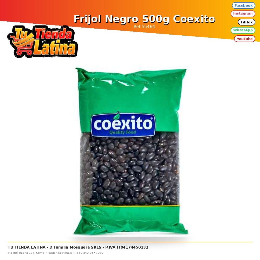 Fagioli Neri 500g Coexito