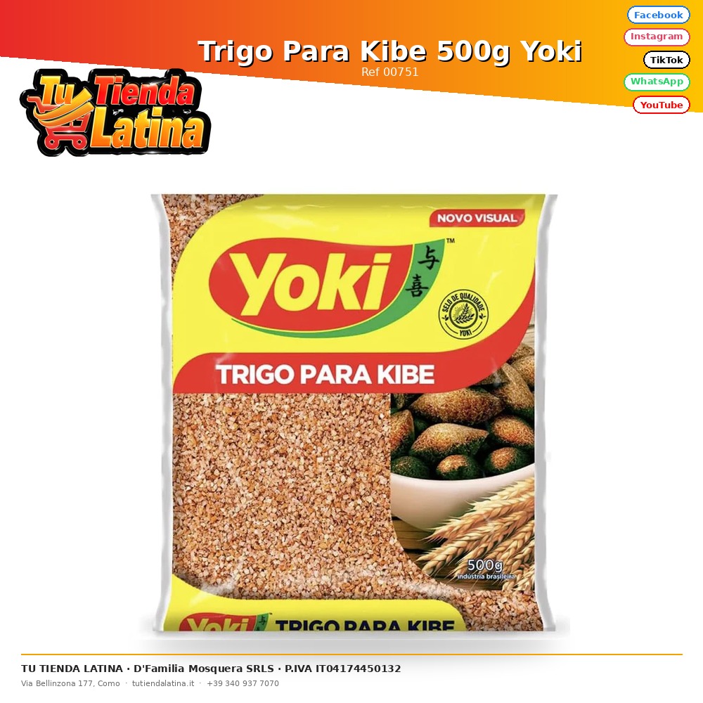Trigo Para Kibe 500g Yoki