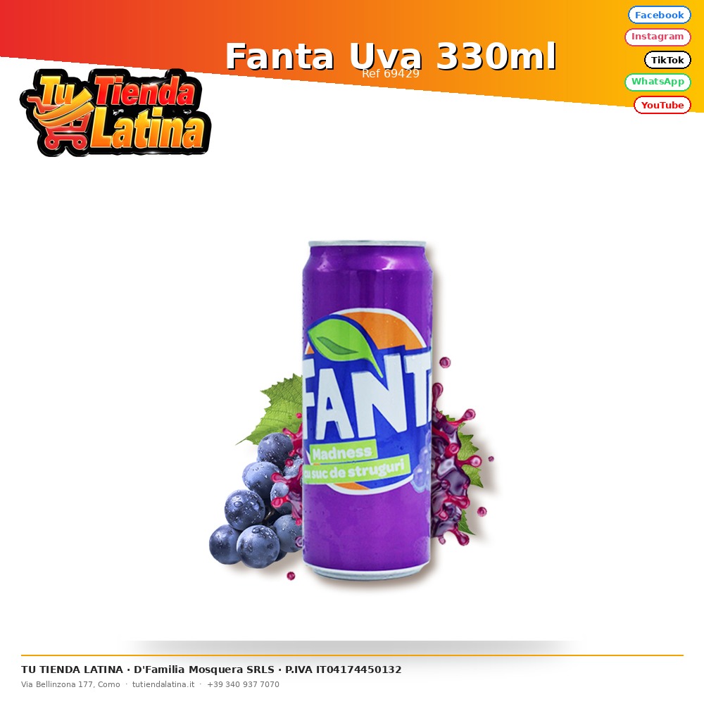 Fanta Uva 330ml