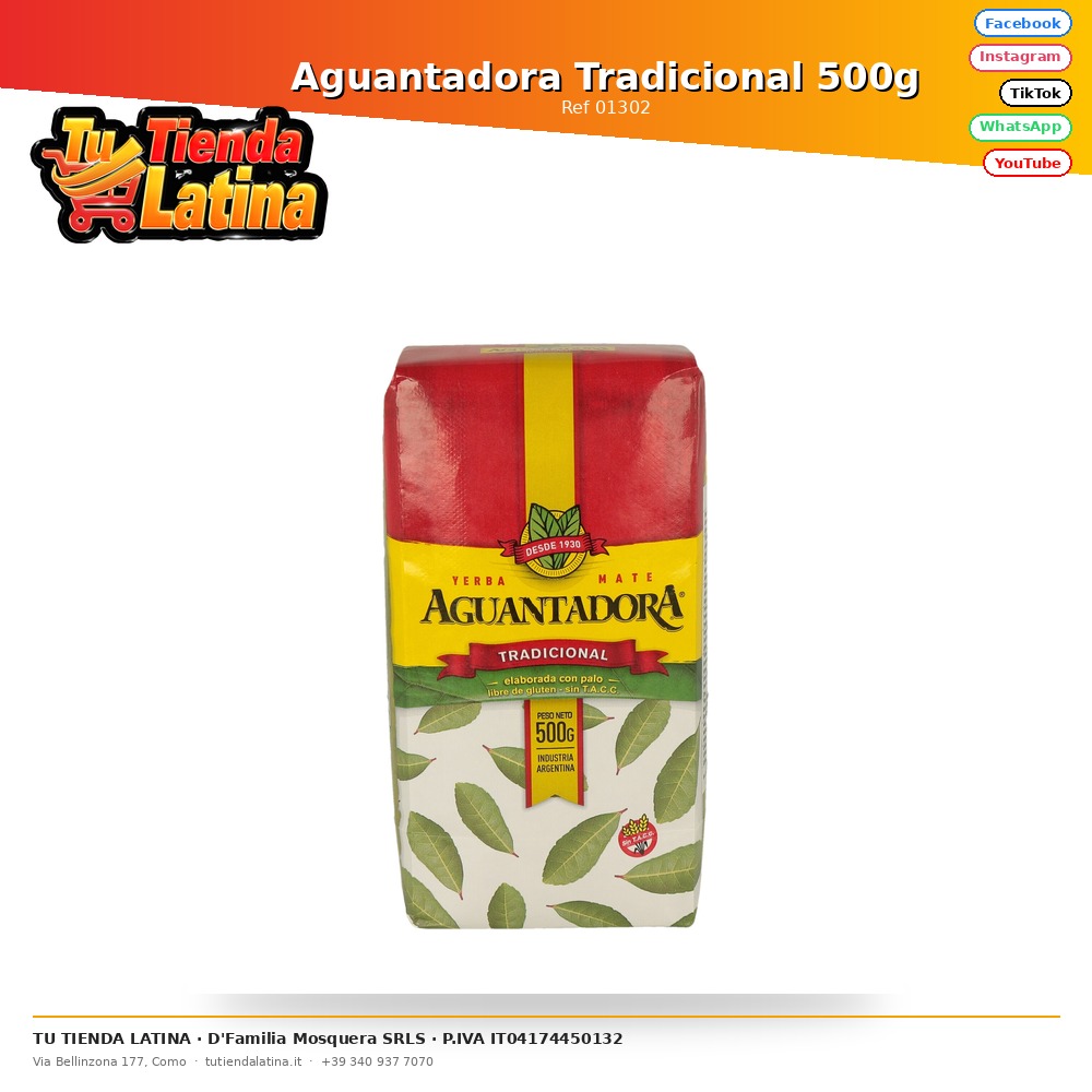 Aguantadora Tradicional 500g