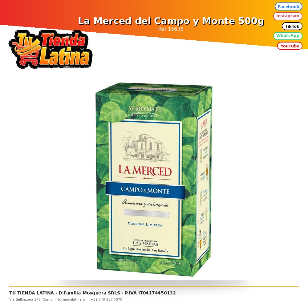 La Merced del Campo y Monte 500g