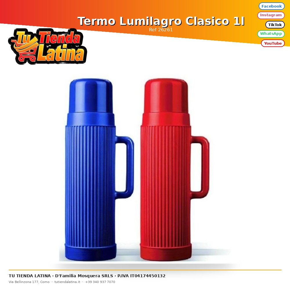 Lumilagro Classico Thermos 1l