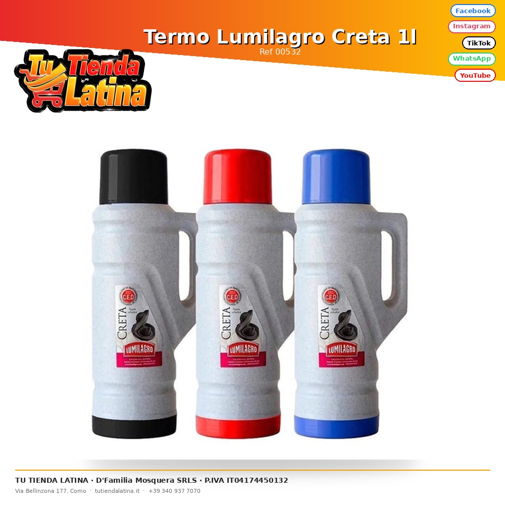 Termo Lumilagro Creta 1l