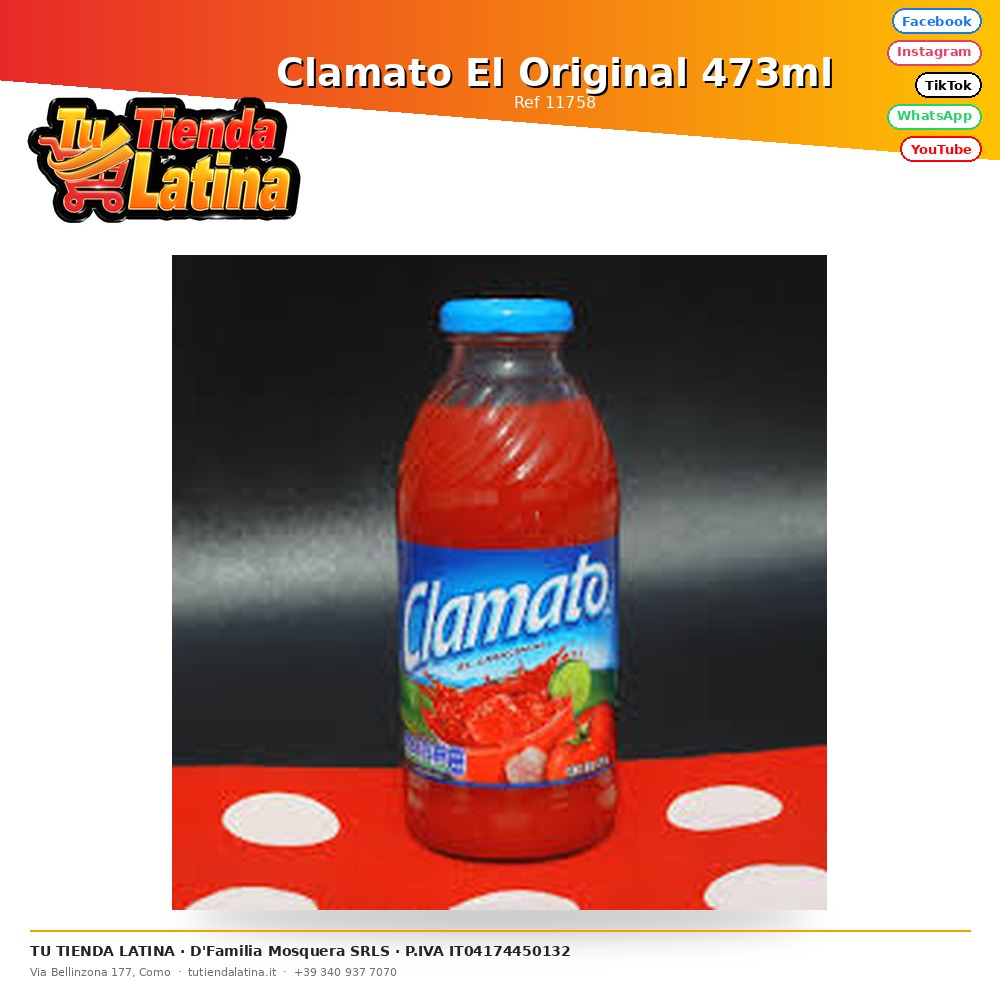 Clamato El Original 473ml