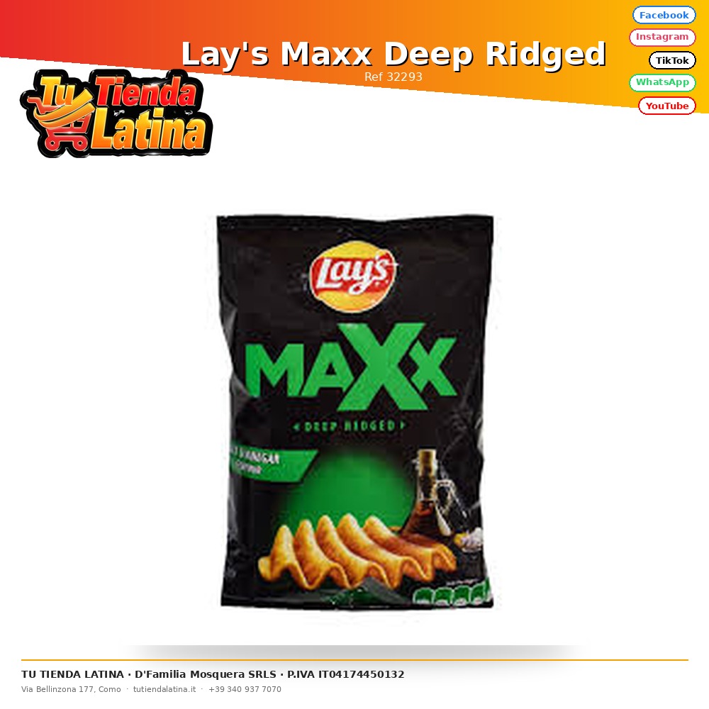 Lay's Maxx Deep Ridged