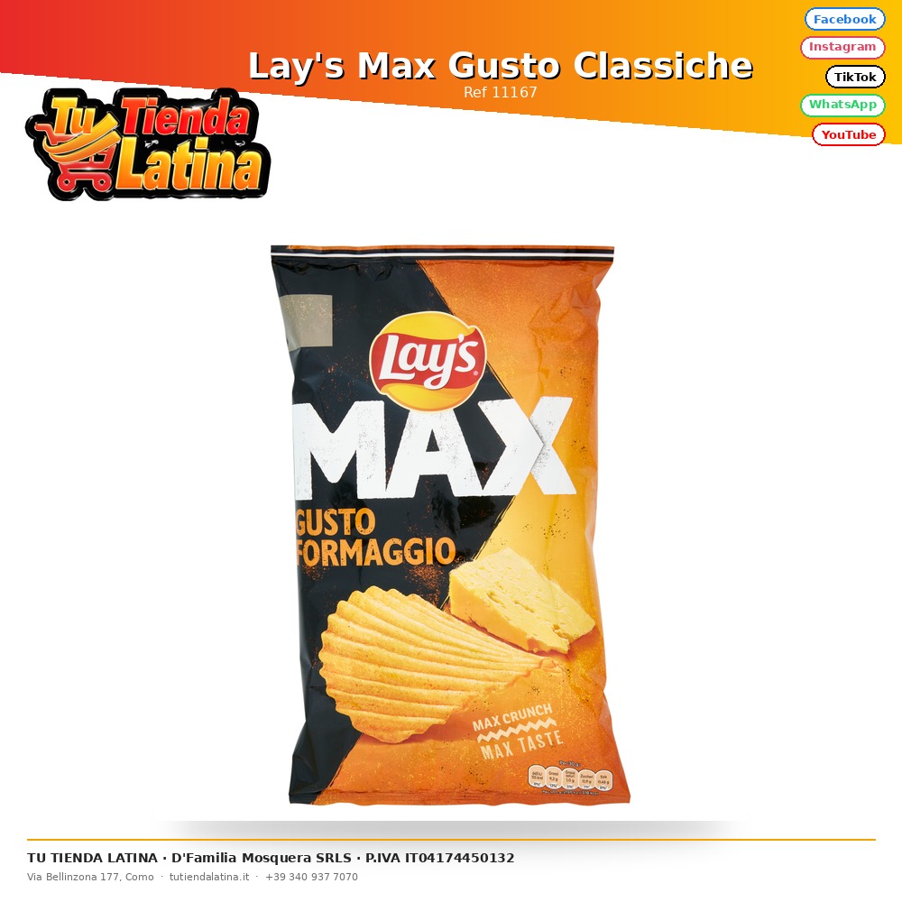 Lay's Max Gusto Classiche