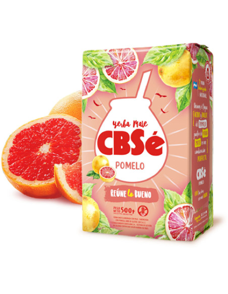 Yerba Mate Grapefruit 500gr Cbse