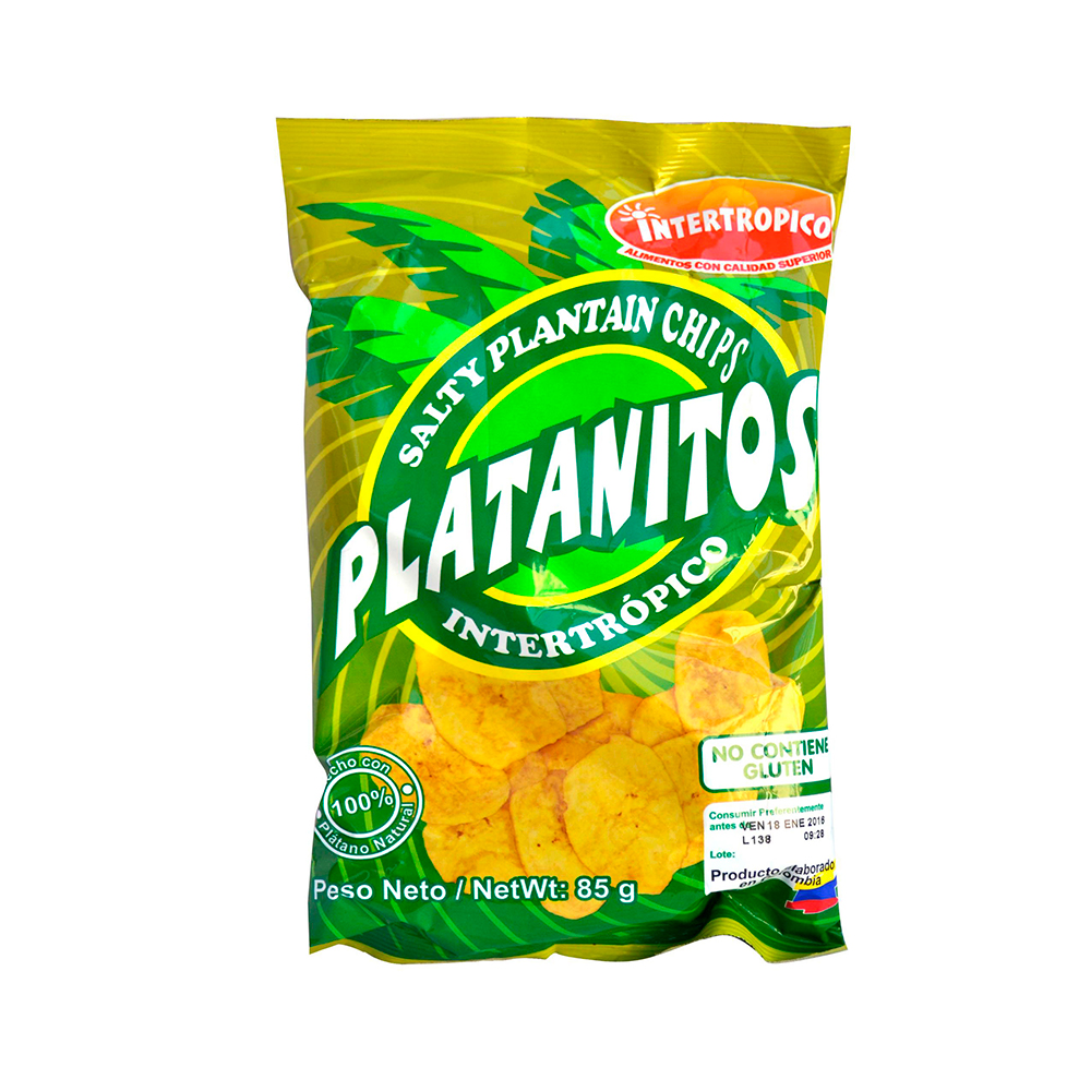 Borsa Intertropico Platanitos 85g c30u