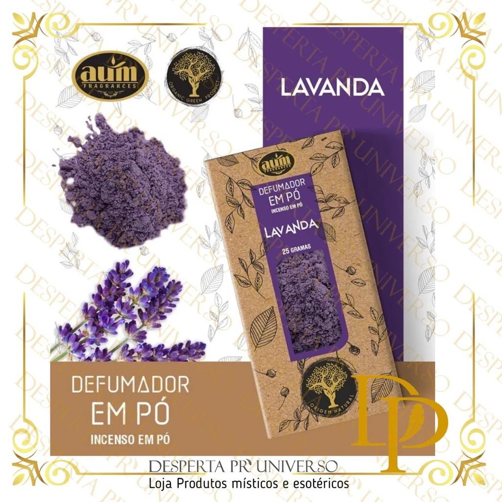 Aum Defumador EM PO Lavender 25g
