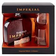 Ron Barceló Imperial + 2 Vasos 700ml x6 38%vol.