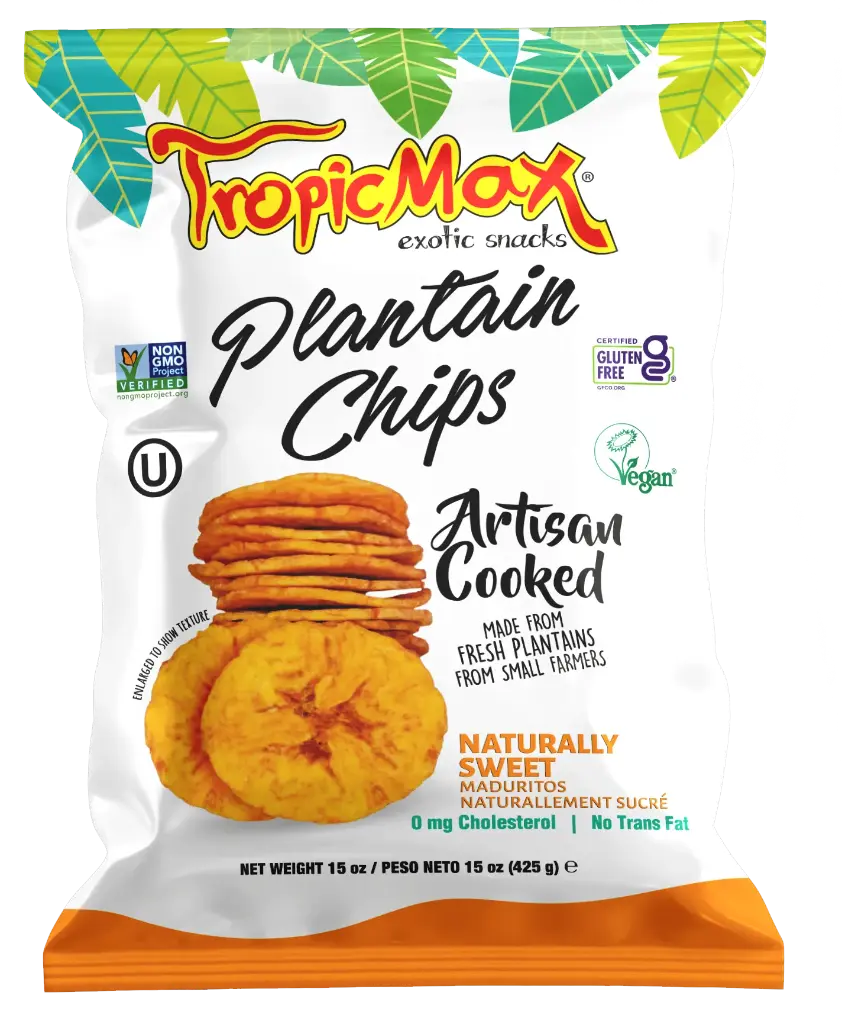Platanitos Chips Maduro Dulce 57g Tropicmax