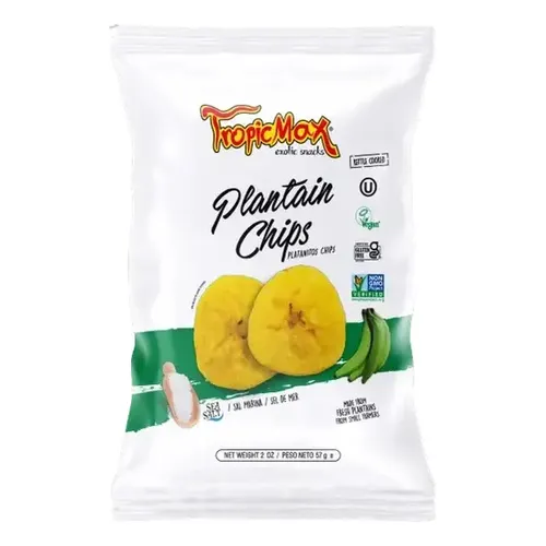 Platanitos Chips Salados 57g Tropicmax
