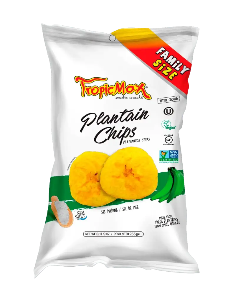 Platanitos Chips Salados 255g Tropicmax