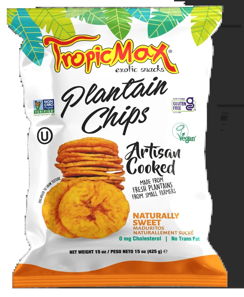 Platanitos Chips Maduritos 255g Tropicmax