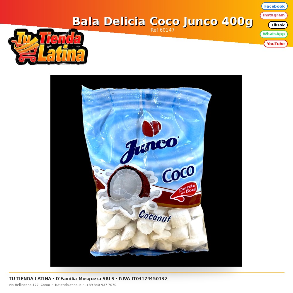 Bala Delicia Coco Junco 400g (copia)