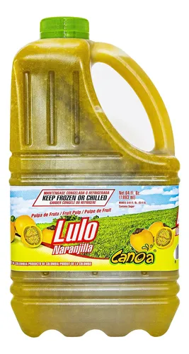 PULPA GARRAFA LULO NARANJA 1.1kg CANOA 