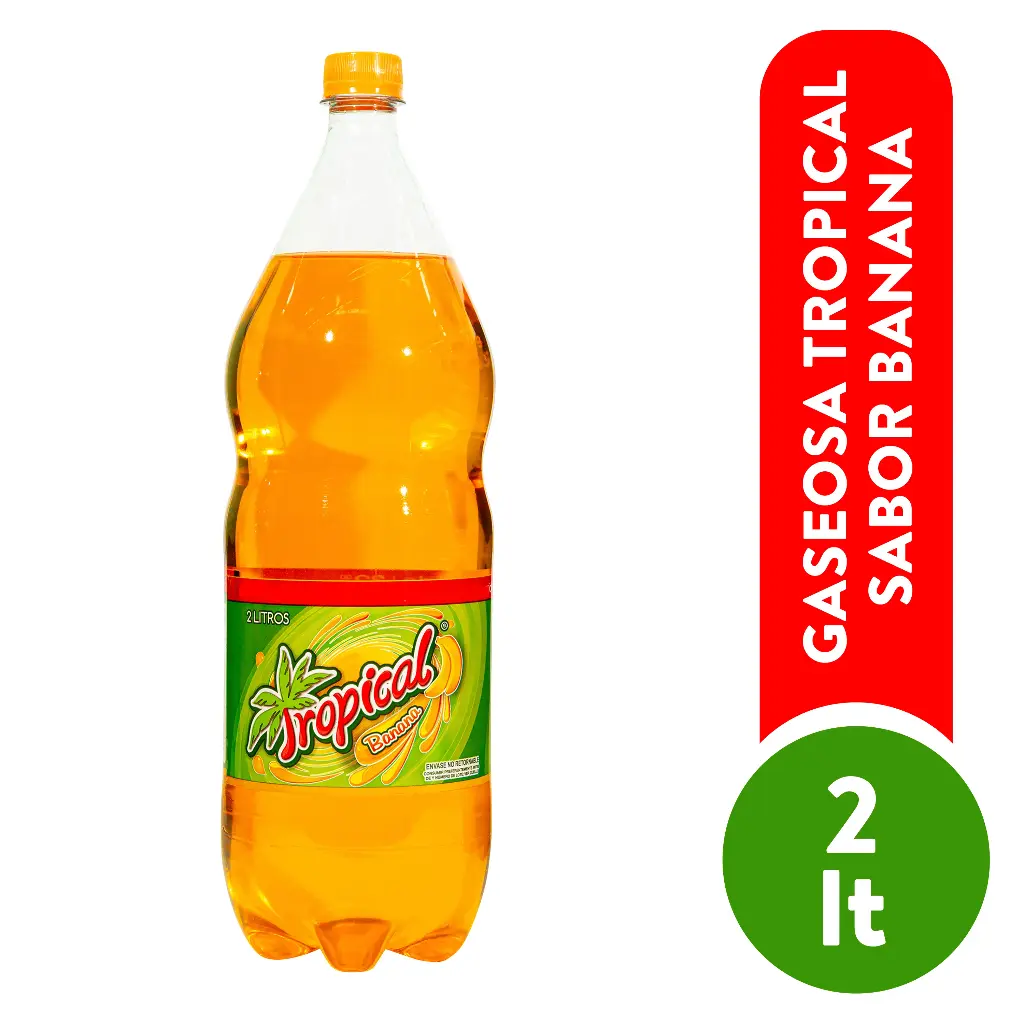 GASEOSA LA HONDUREÑA BANANA PET 2Ltr