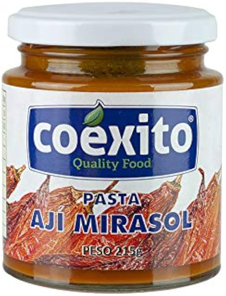 PASTA DE AJI MIRASOL FRASCO 215gr