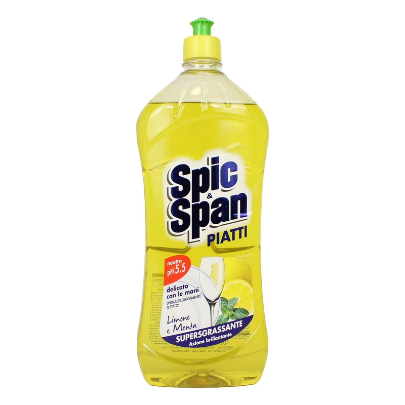 Spic Span Piatti Limone e Menta 1000ml