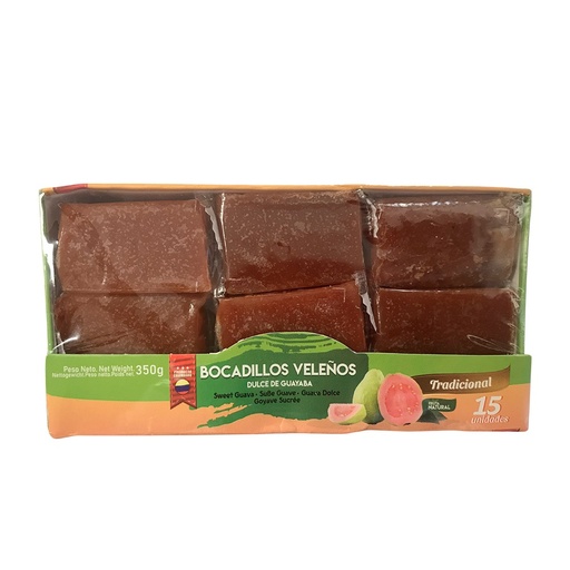 [7706620000491] Bocadillos Veleño Dulce De guayaba Tradicional 350g