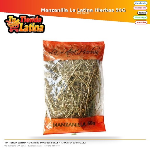 [46587] Chamomile La Latina Herbs 50G