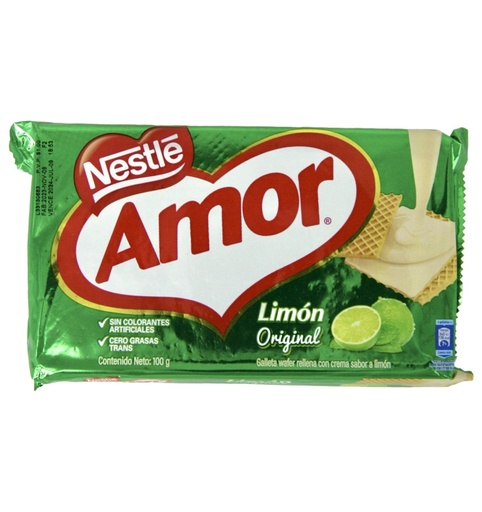 [58352] Galletas Amor Original  De Limon 100G
