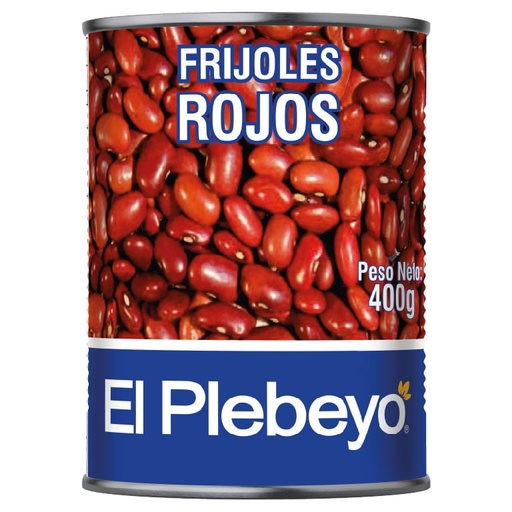 [3873] Frijol Rojo El Plebeyo 400g