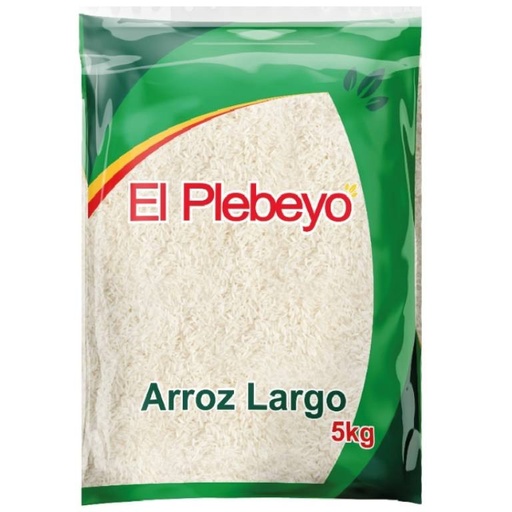 [3884] Arroz Largo El Plebeyo 5 Kg