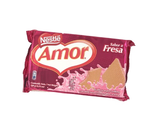 [4130] Galletas Amor De Fresa 100G