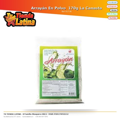 [01736] Myrtle Powder 170g La Canasta