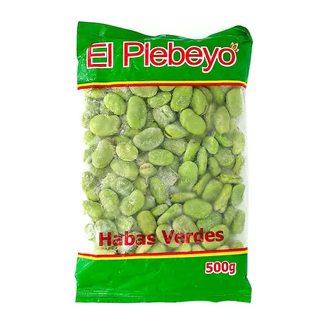 [4184] Habas Verdes Congelado 500g El Plebeyo