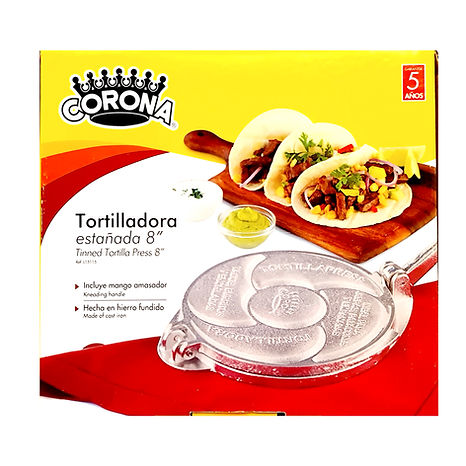 [51155] Tortilladora Estañada 8" Corona