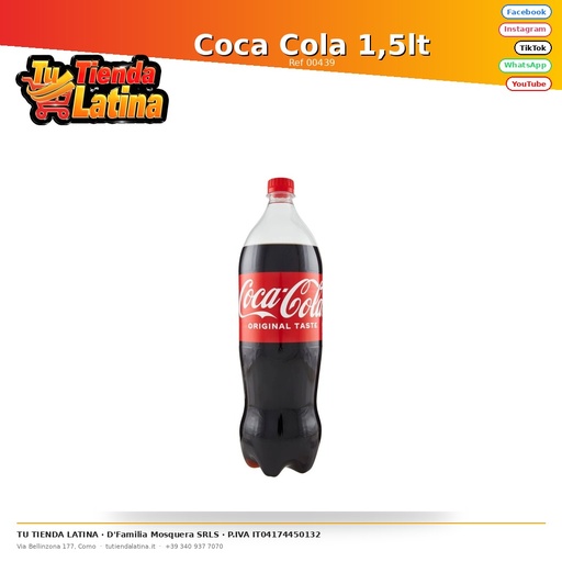 [00439] Coca Cola 1.5lt