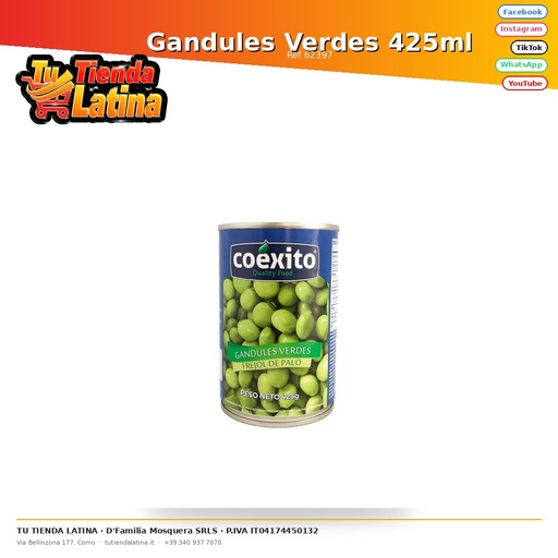 [62397] Gandules Verdes 425ml