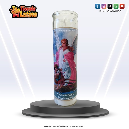 [4412] Vela Ángel de la Guarda – Protección y Serenidad Espiritual