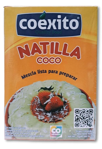 [62014] Mezcla Para Natilla Con Coco 400Gr