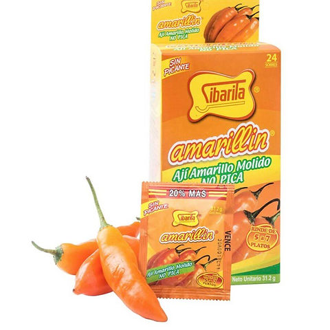 [03483] Ají Amarillo Molido Sibarita – 31.2 G