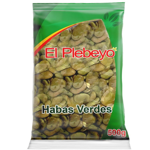 [69080] Habas Verde El Plebeyo 500G