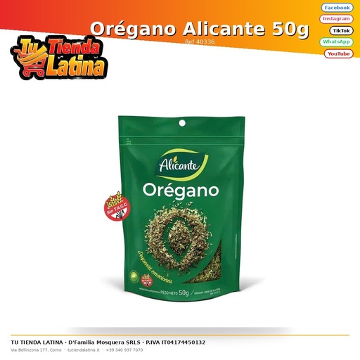 [40336] Orégano Alicante 50g