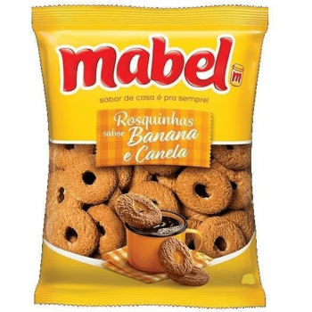 [38] Mabel Rosquinhas Sabor Banana E Canela 300g