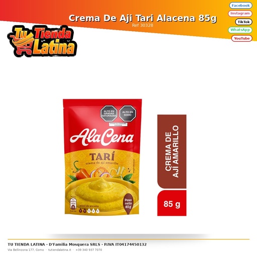 [30328] Armadietto per panna Aji Tari 85g