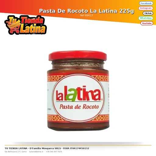 [69417] Pasta De Rocoto La Latina 225g