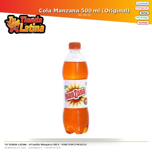 [50130] Mela Cola 500ml (Originale)