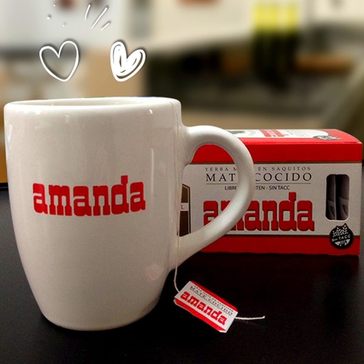 [00151] Yerba Mate Amanda 25 Saquitos